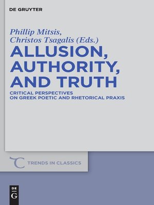 cover image of Allusion, Authority, and Truth